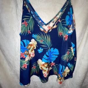 Strap floral cami